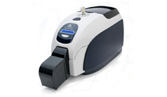 Stampante Zebra ZXP3 fronte e retro
