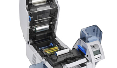 Stampante Zebra ZXP8 aperto